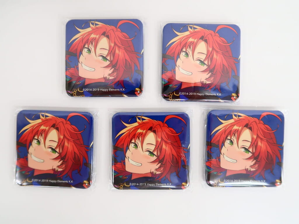 あんスタTRIP缶バッジ】朱桜司＆月永レオ 5点セットをお買取しました