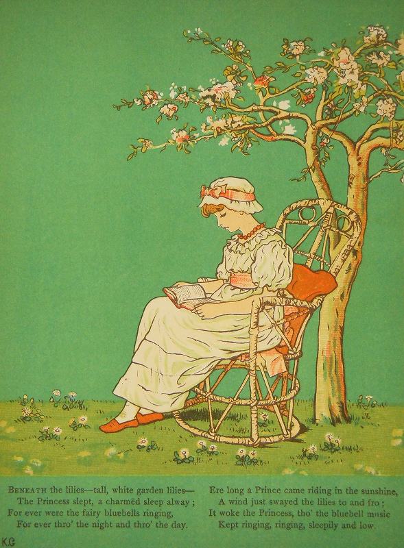 ケイト・グリーナウェイ絵本『窓の下で』のご紹介 | アトリエ