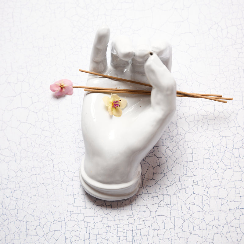 Hand Incense Holder-Astier de Villatte – Blanche + Mimi