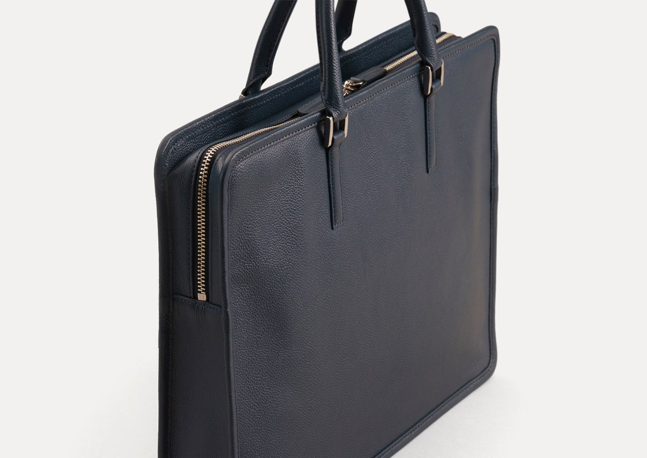 スリムビジネスバッグ(スクエア)｜LIB