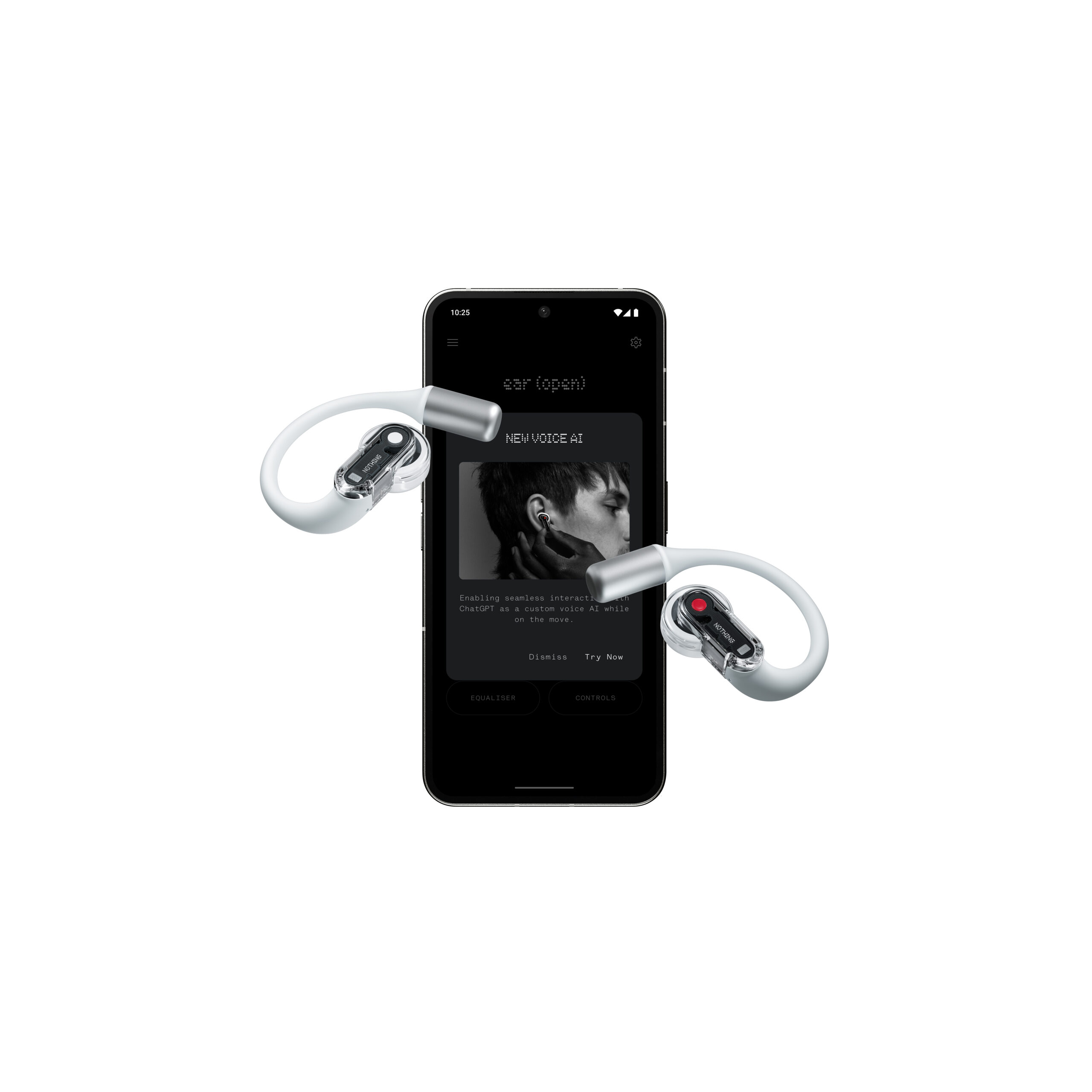 Nothing Ear (open) オープンイヤー型 完全ワイヤレスイヤホン 耳を塞