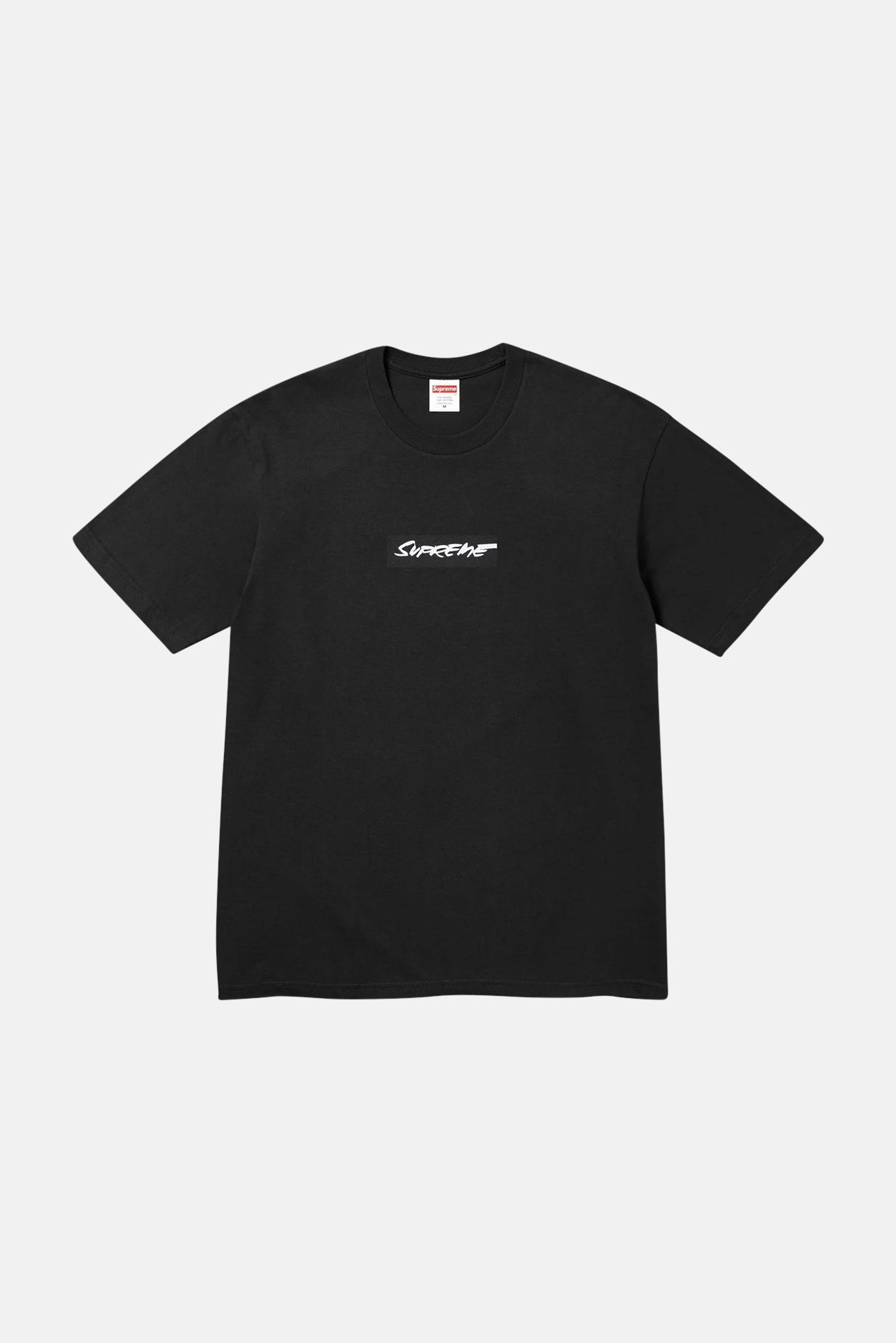 Futura Box Logo Tee Black – blueandcream