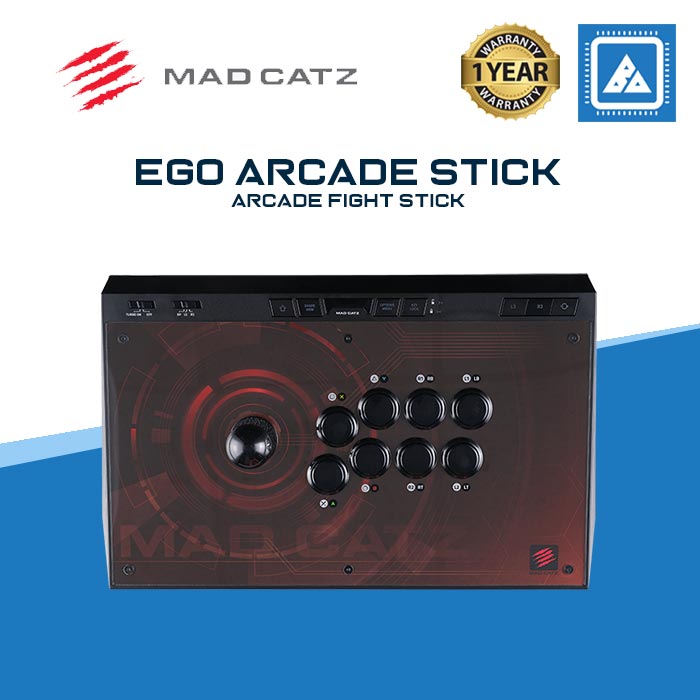 Mad Catz The Authentic EGO Arcade Fight Stick for PS4, Xbox One