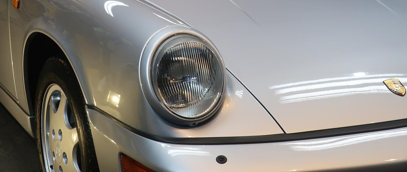 ポルシェ 911 カレラ2 Type-964 劣化した塗装を磨き込みます｜カー
