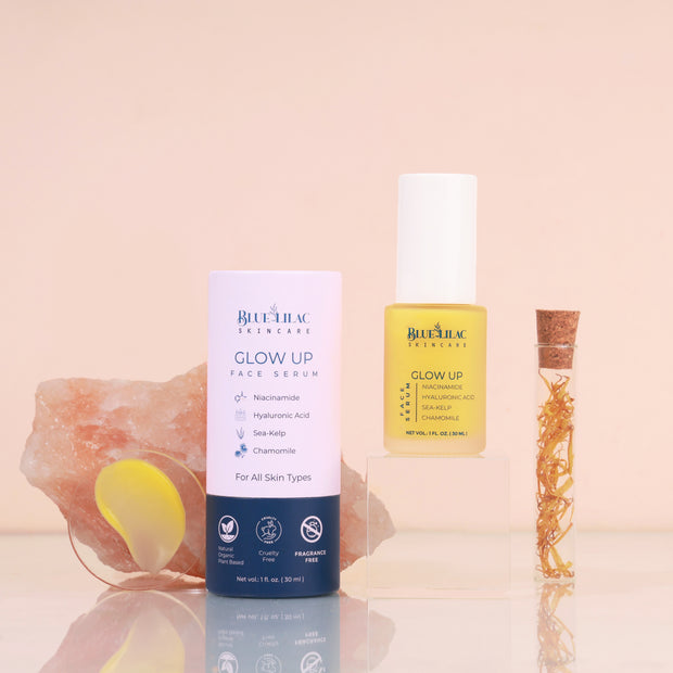 Glow Up - Face Gel Serum 1 fl. oz. (30ml) – Blue Lilac Skincare