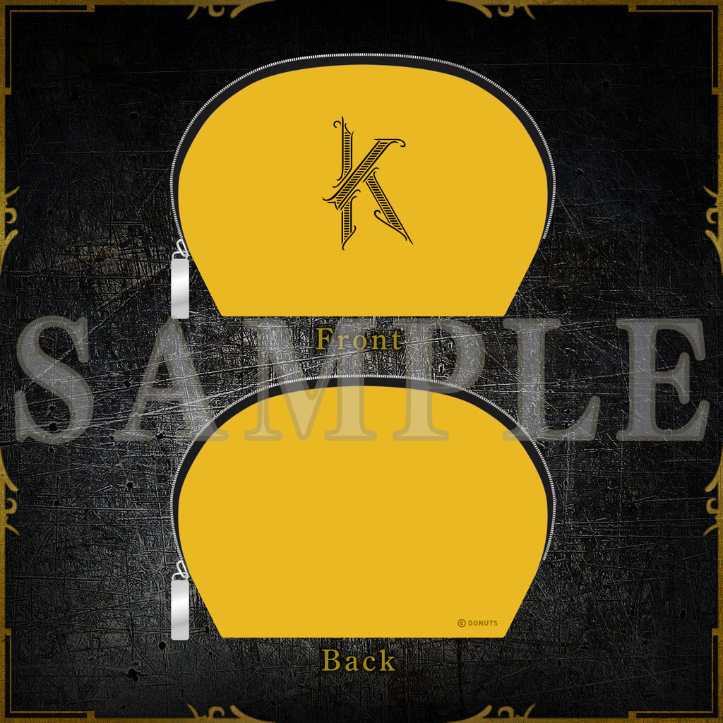 レザー風ポーチ AGF2024 – ブラックスター -Theater Starless