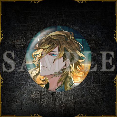 56㎜缶バッジ BLACKLIVE -Battle of Starless-ver. – ブラックスター