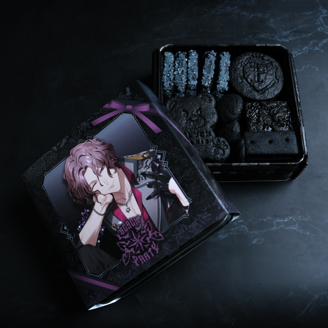 Team P】BLVCK COOKIE TIN（ブラックスター -Theater Starless- ver