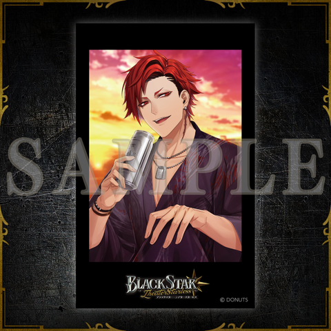 チェキ風カード 浴衣ver – ブラックスター -Theater Starless