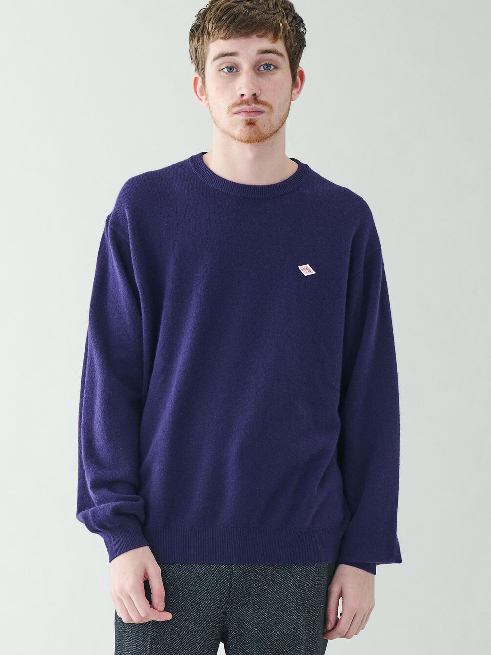 DANTON | ラムウール クルーネックニットプルオーバー MEN