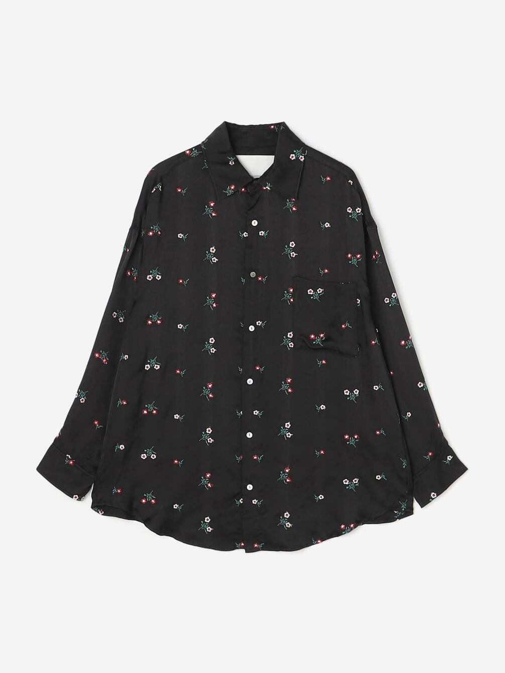 TICCA | フラワーエンブロイダリー 長袖シャツ WOMEN