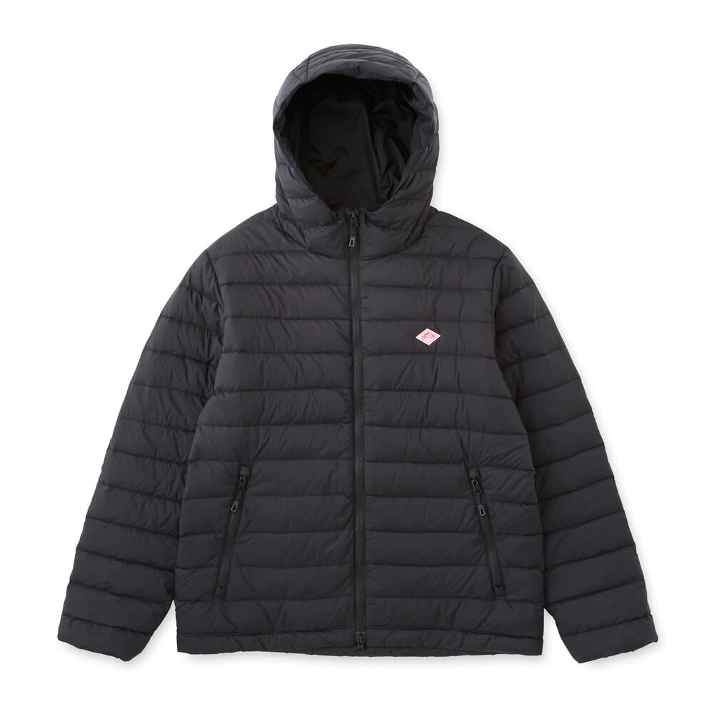 MEN'S NYLON TAFFETA MIDDLE DOWN HOODED JACKET｜COAT｜DANTON