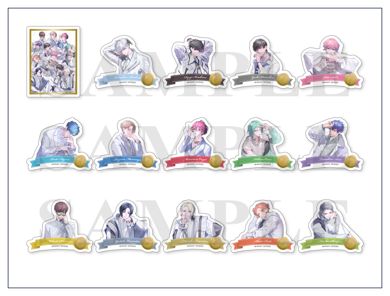 B-PROJECT Birthday Project「Time」キャラファイングラフ | B-PROJECT