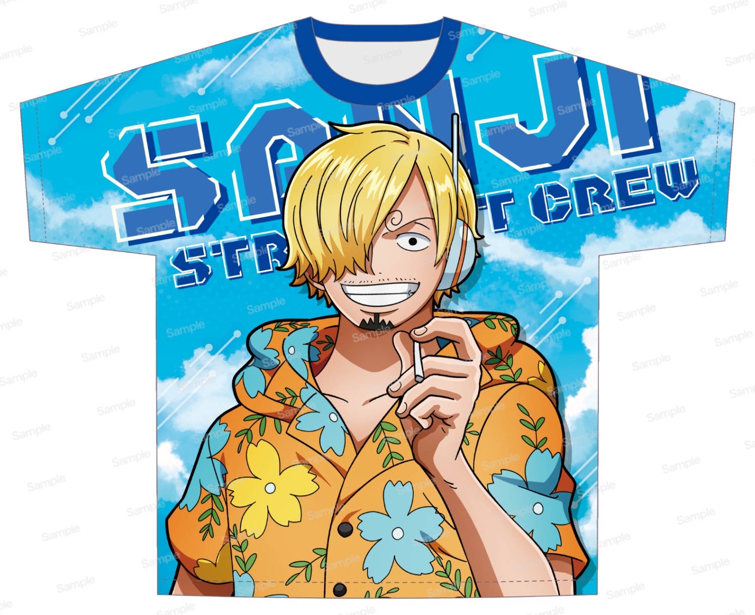 ワンピース フルグラフィック T シャツ サンジ