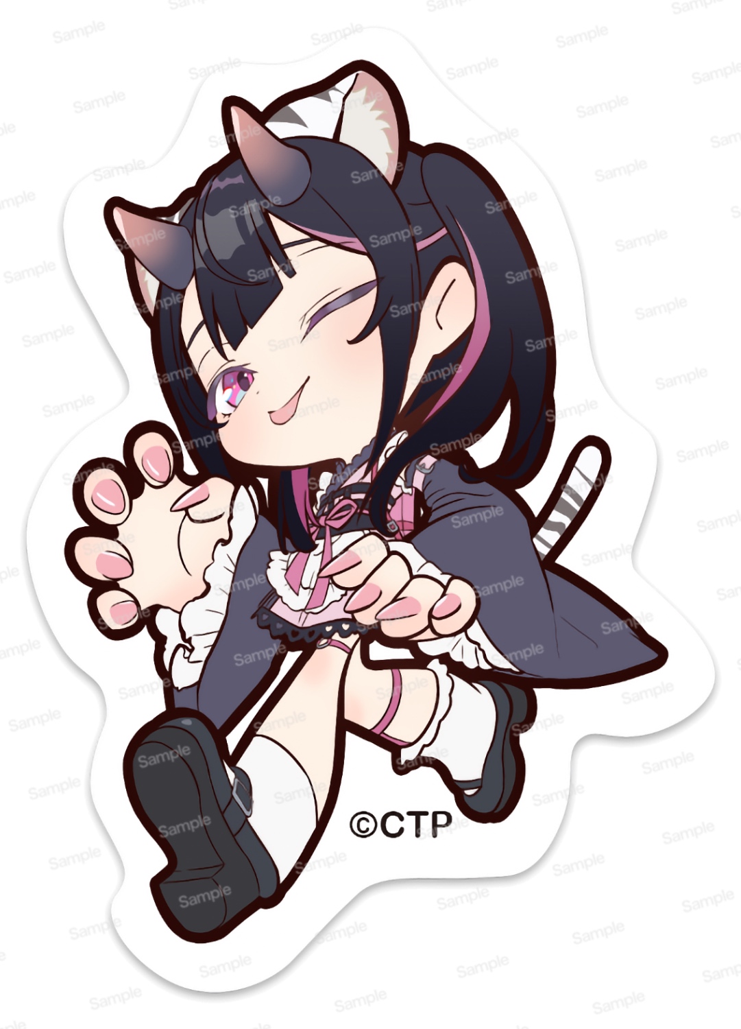 超かぐや姫！ 耐光・耐水ステッカー 駒沢乃依