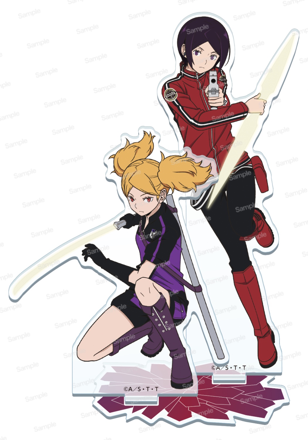 ワールドトリガー アクリルスタンド -BATTLE2- 木虎藍&黒江双葉