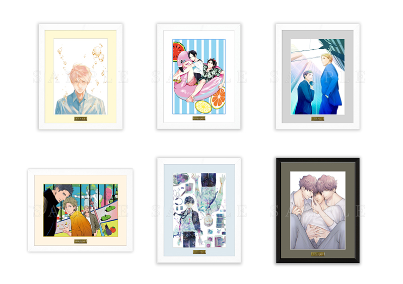 複製原画 あの花10周年Fes キャラファイングラフ サイン セル画 版画