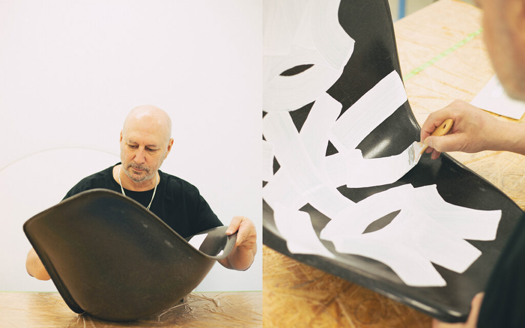 calif art gallery】HAZEの新作“ミッドセンチュリー名作家具とアートの