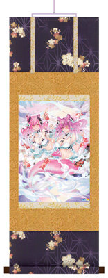 数量限定】Z/X -Zillions of enemy X- 掛軸「ゆたか&フレデリカ