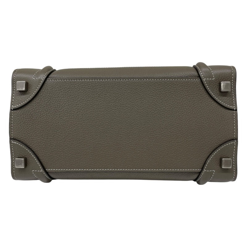 CELINE】セリーヌ ラゲージ マイクロ ショッパー トートバッグ レザー