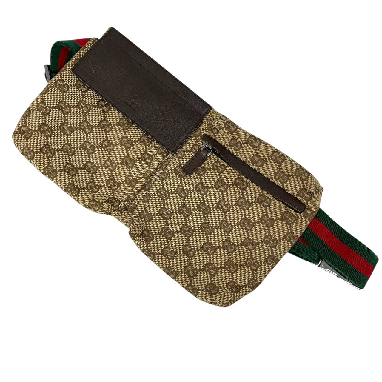 GUCCI】グッチ GGキャンバス 28566 ウエストバッグメンズ ウエスト
