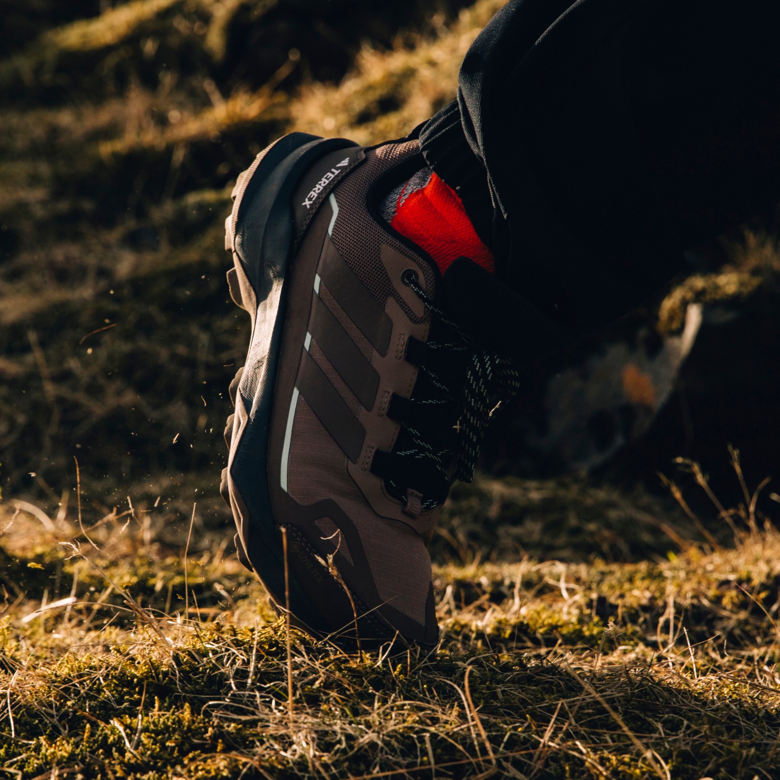 adidas Terrex Skychaser AX5 Mid GORE-TEX Hiking Shoes - Grey