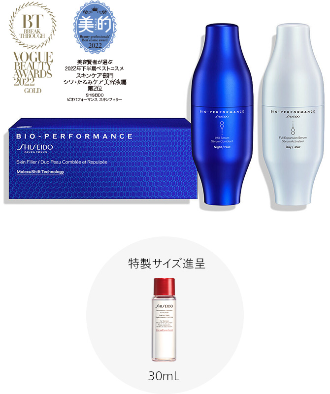 ビオパフォーマンス スキンフィラー ベストコスメ受賞記念キット