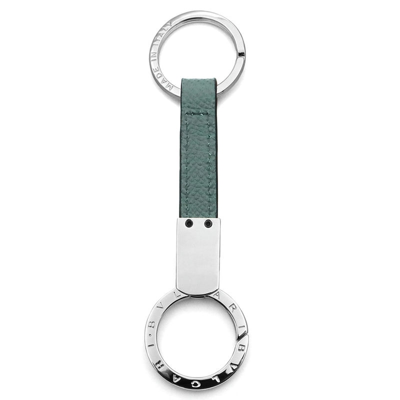 Brandol / BVLGARI ブルガリ キーリング レザー リング キーホルダー