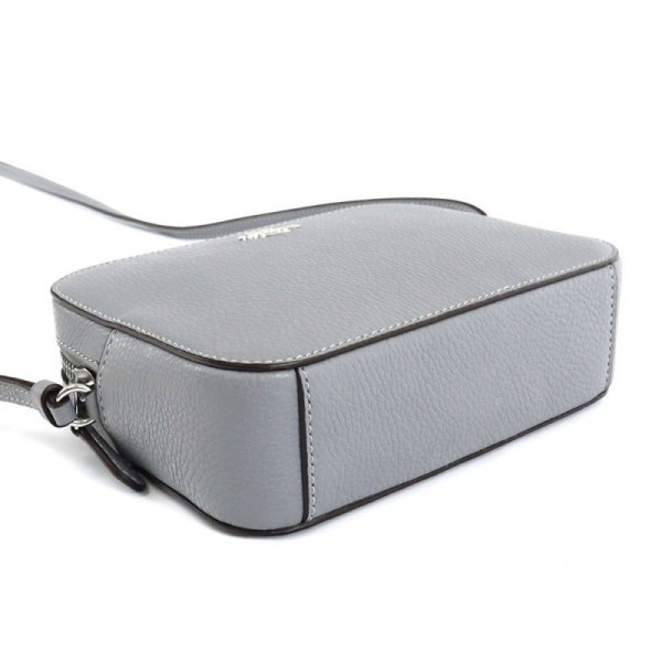 Brandol / COACH コーチ ショルダーバッグ レザー カメラバッグ グレー