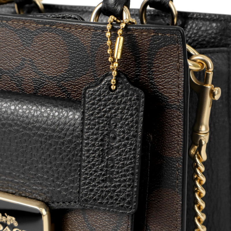 Brandol / COACH コーチ ショルダーバッグ シグネチャー ミニ ペッパー