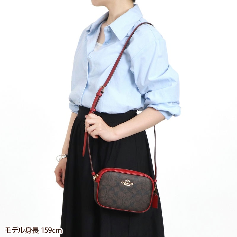 Brandol / COACH コーチ ショルダーバッグ シグネチャー ミニ