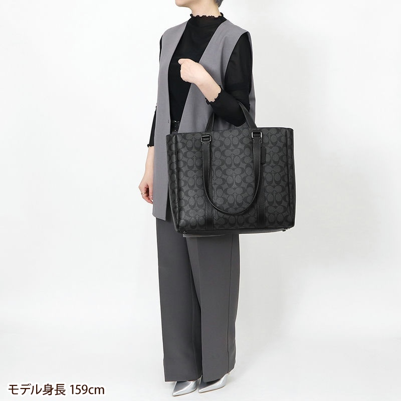 Brandol / COACH コーチ トートバッグ シグネチャー キャンバス