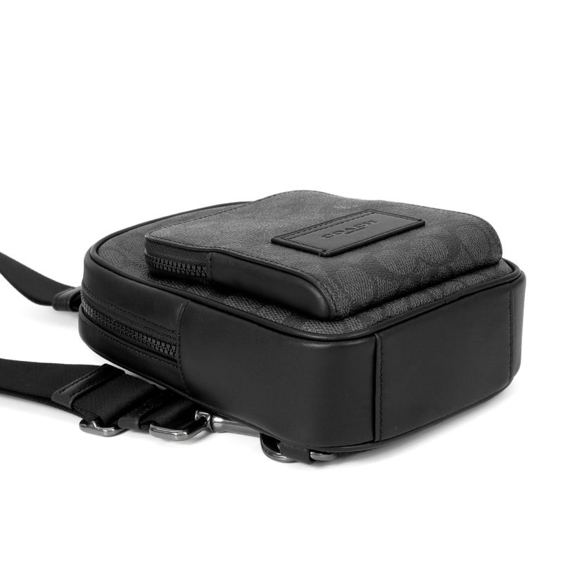 Brandol / COACH コーチ ボディバッグ シグネチャー 縦型 スリング