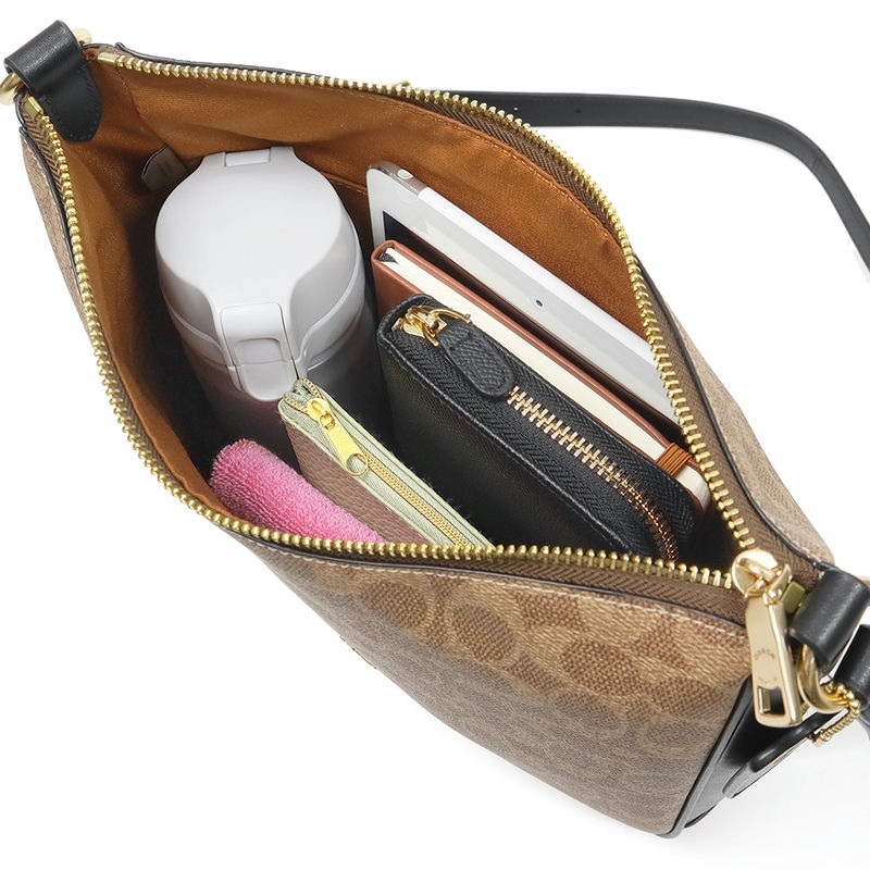 Brandol / COACH コーチ ショルダーバッグ シグネチャー エリー