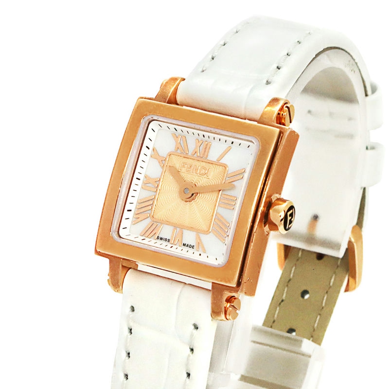 Brandol / FENDI フェンディ レディース腕時計 クワドロ ミニ スクエア
