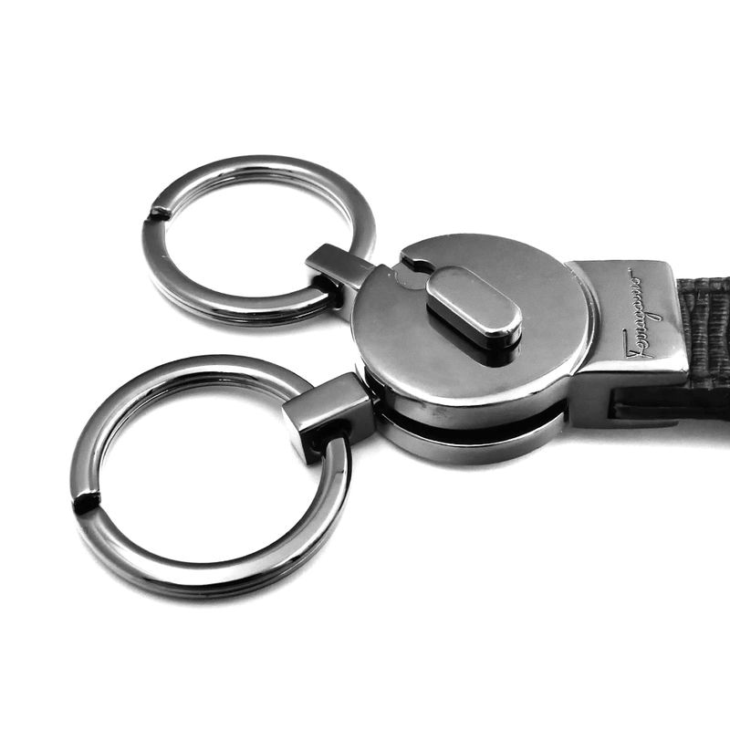 Brandol / Ferragamo フェラガモ キーリング レザー ダブルリング