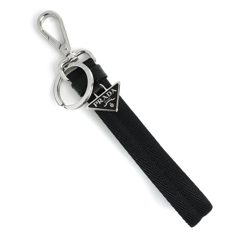 Brandol / PRADA プラダ キーリング サフィアーノ レザー キーホルダー