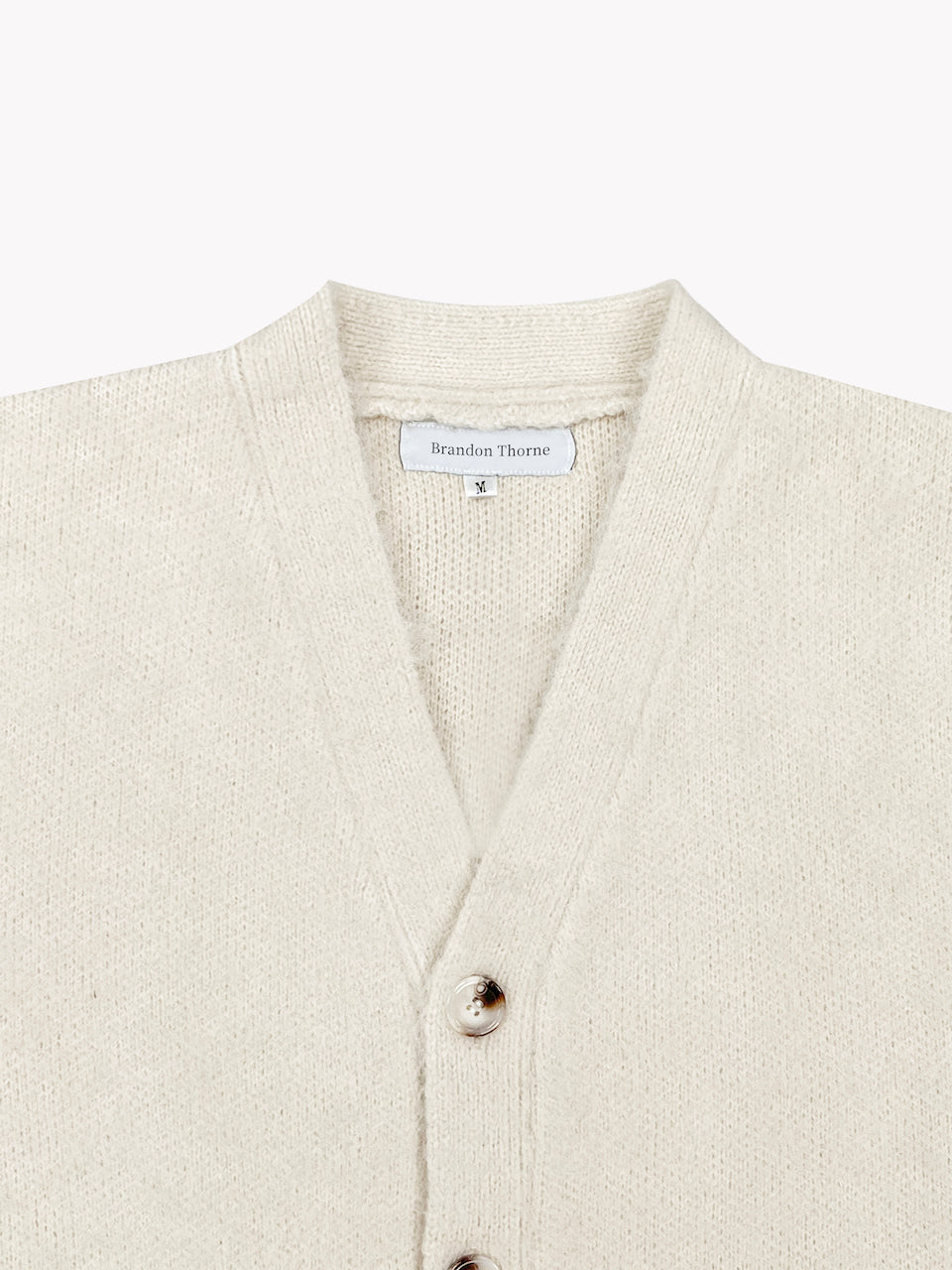 Shag Cardigan-Cream – Brandon Thorne