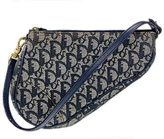 サドルバッグ トロッター キャンバス レザー ネイビー アクセサリー