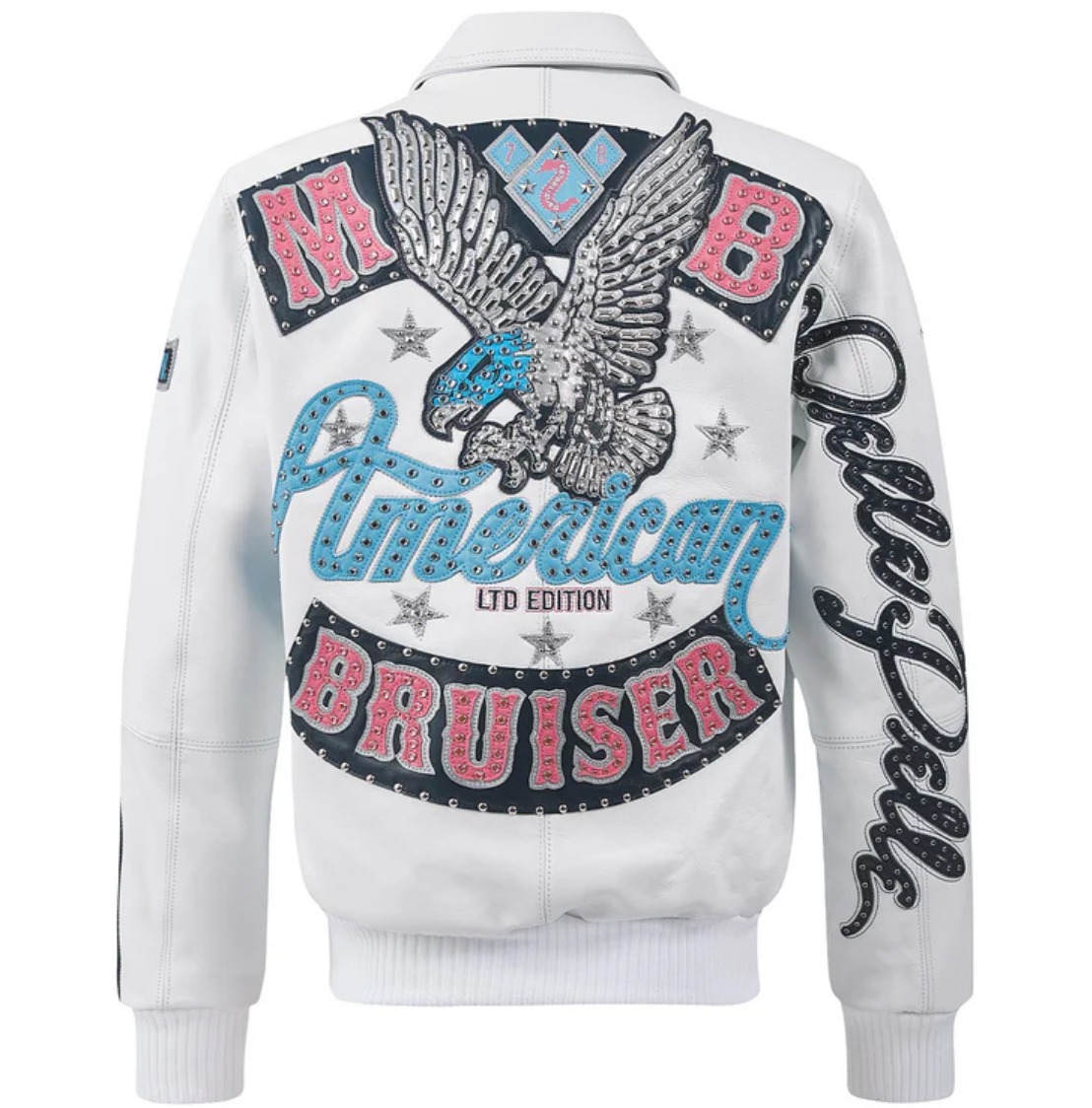 Pelle Pelle Plush American Bruiser White - Brick City Leather