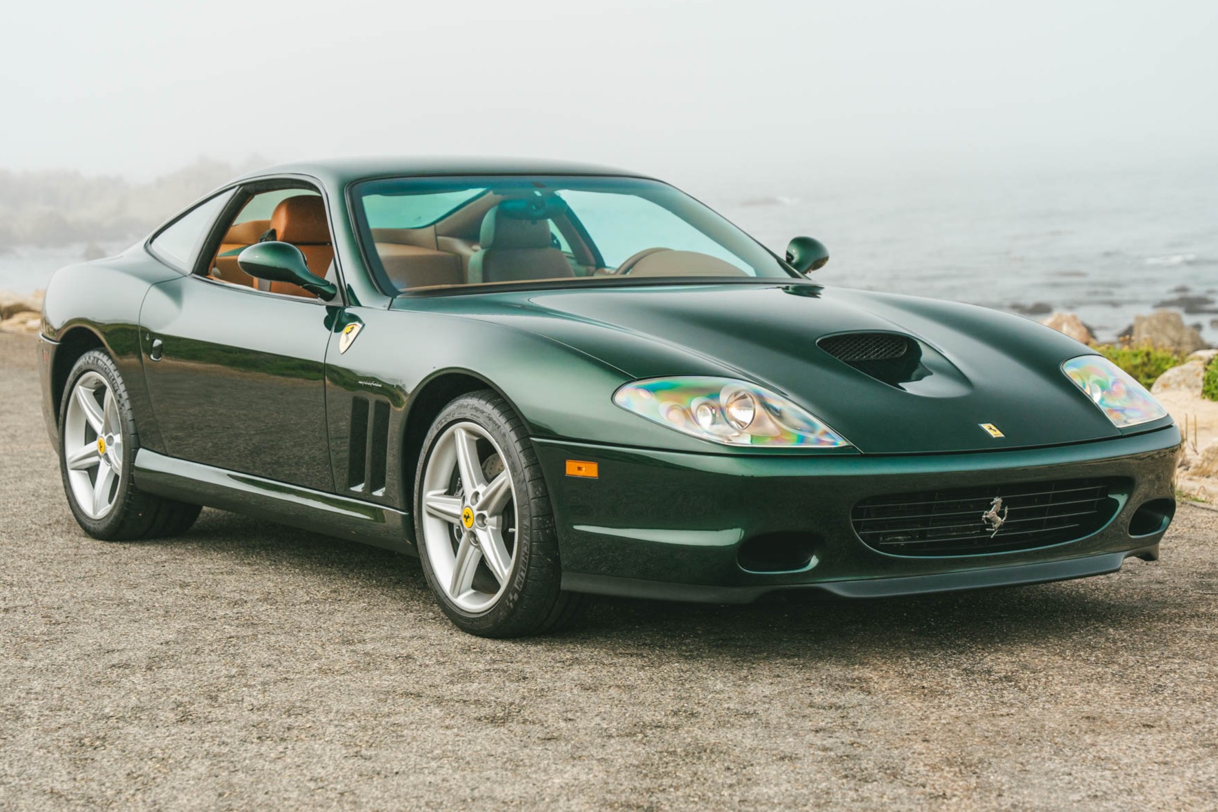 2002 Ferrari 575M Maranello 6-Speed Conversion for sale on BaT