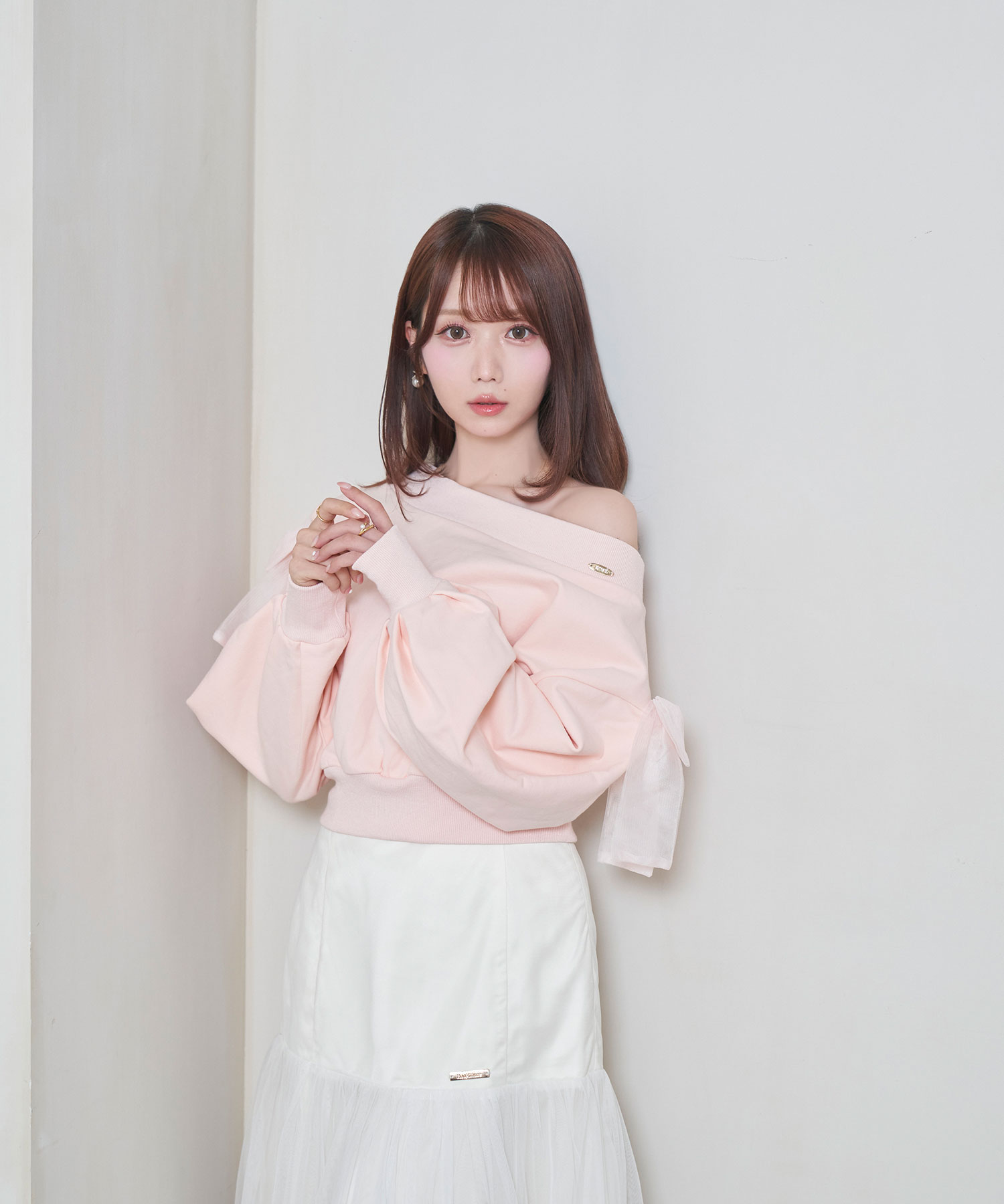 off shoulder sweat top – BUNNY APARTMENT