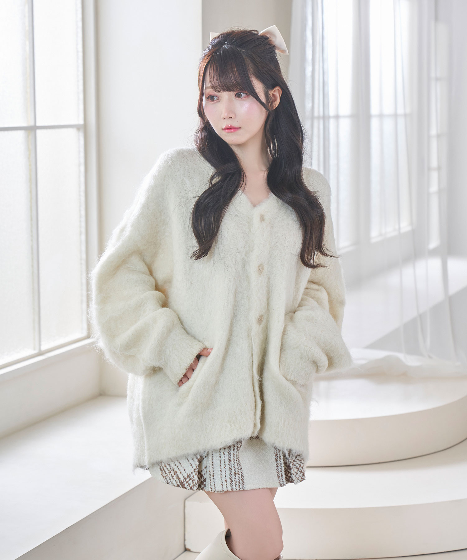 shaggy big cardigan – BUNNY APARTMENT