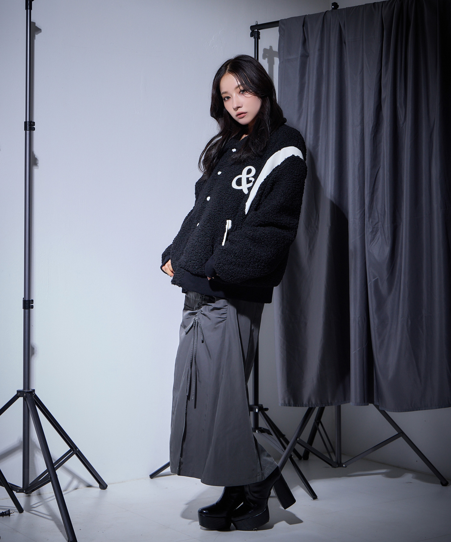 NOVELTY付き】UNISEX フェイクボアスタジャン – BUNNY APARTMENT