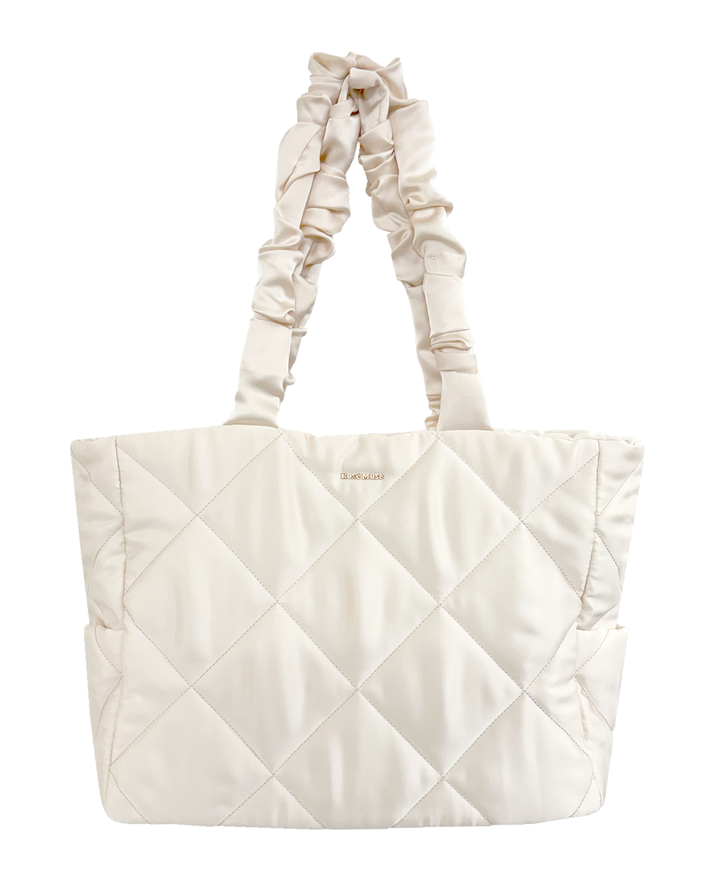 satin quilting big tote – BUNNY APARTMENT
