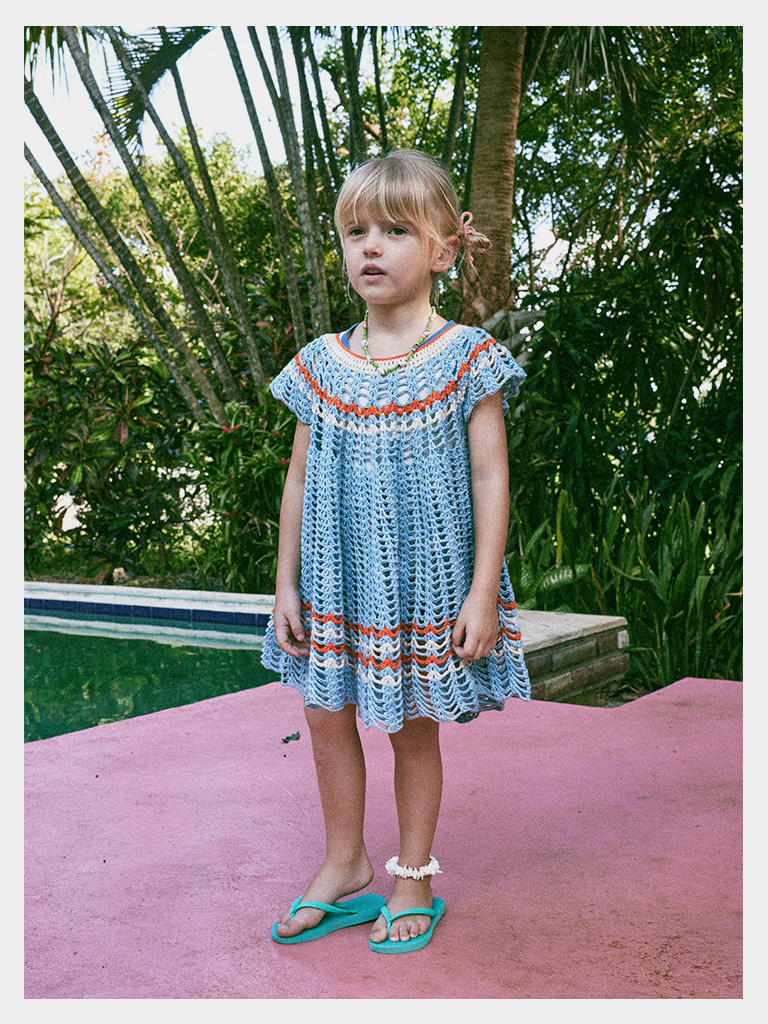 Misha & Puff 24SS Wellfleet Swing Tunic Sky - Bunny Hill Boutique