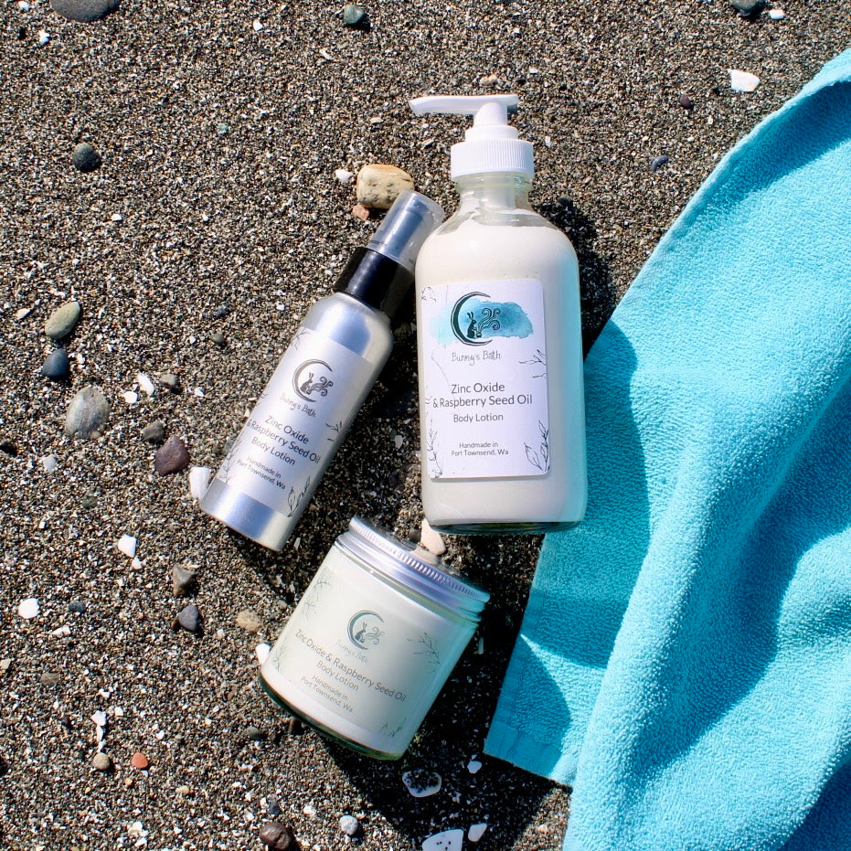 Zinc Oxide & Raspberry Seed Oil Lotion - Bunny's Bath