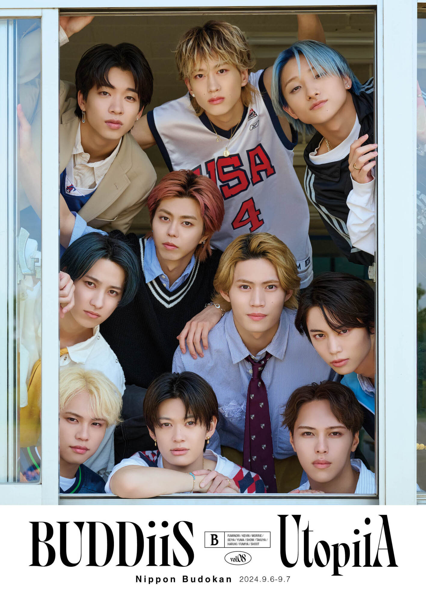 BUDDiiS vol.08 Nippon Budokan - UtopiiA -」オフィシャルグッズ解禁