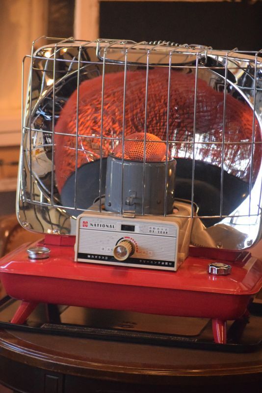 National ナショナル 石油ストーブ OS-208R 1960年代中頃 昭和レトロ