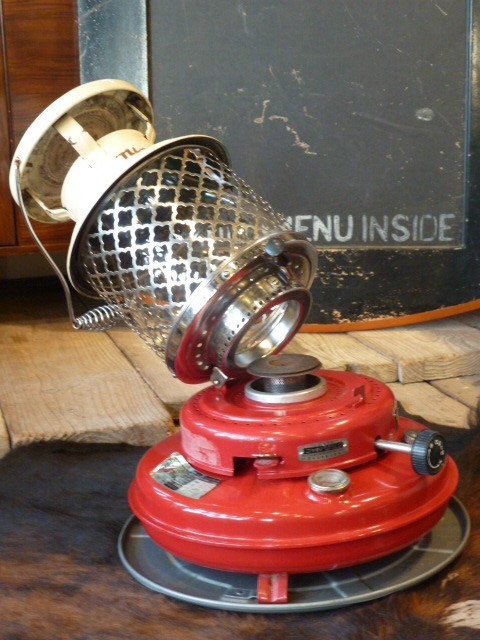 ニッセンBS-3B ,日本船燈株式会社,1969年 敷皿付 新品芯 - BURN-UPS!